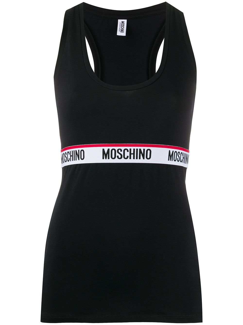 фото Moschino топ с логотипом