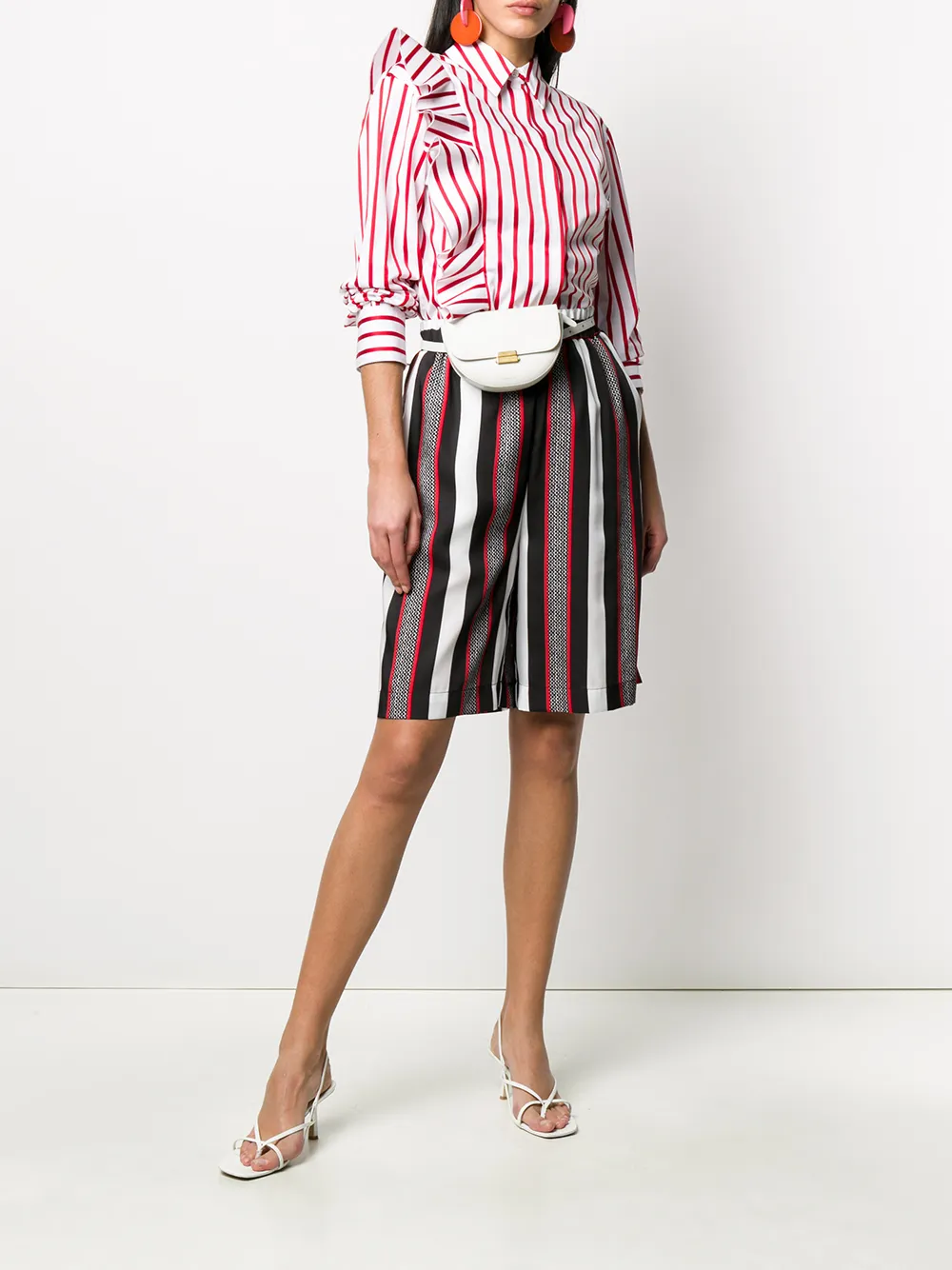 MSGM striped bermuda shorts | Knee-Length Shorts | Image 2