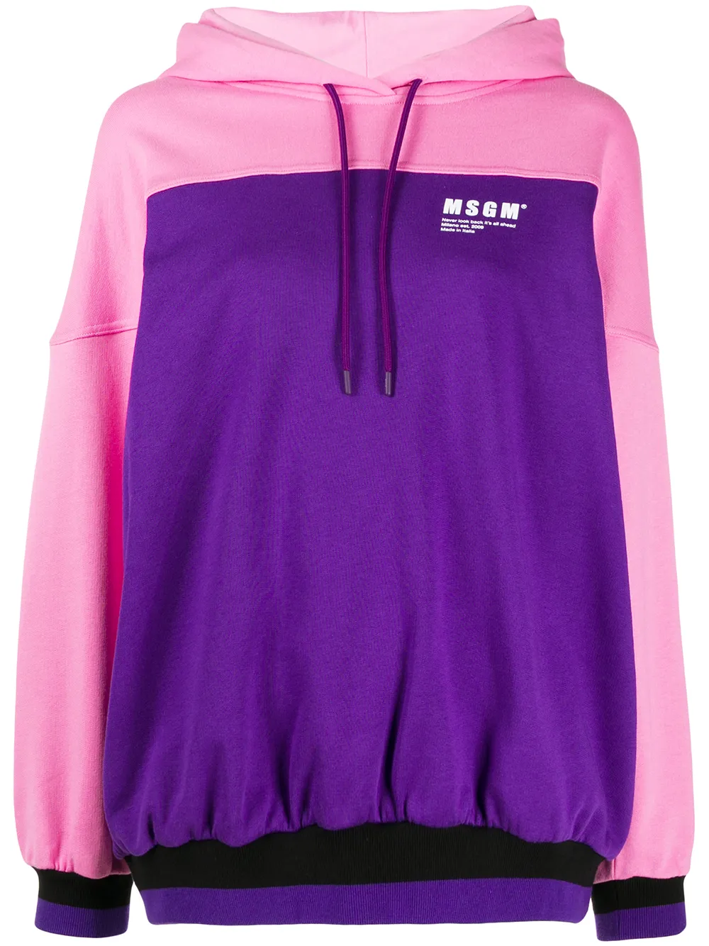 MSGM Kapuzenpullover In Colour-Block-Optik 8tZYL CBstP MSGM Kapuzenpullover In Colour-Block-Optik 8tZYL CBstP