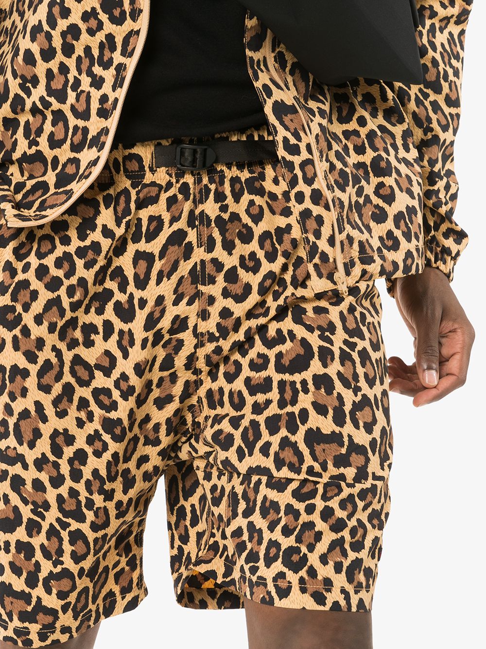 фото Gramicci шорты shell packable с леопардовым принтом