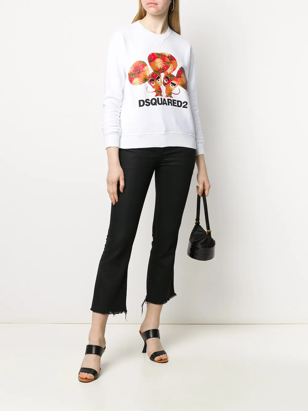 Dsquared2 ディースクエアード ロゴ スウェットシャツ - FARFETCH