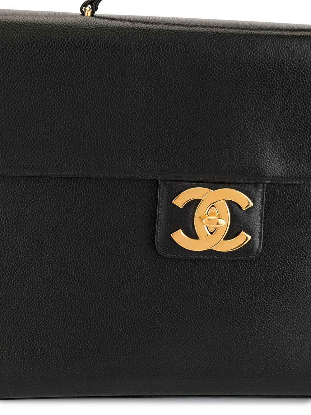 фото Chanel pre-owned портфель 1998-го года с логотипом cc