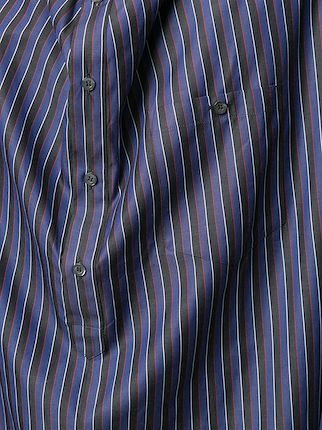 draped striped shirt展示图