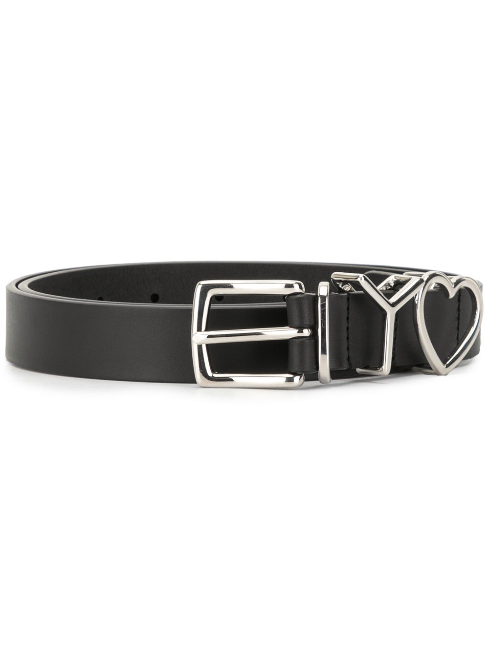 фото Y/project logo heart buckle belt