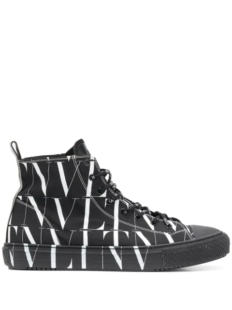 Valentino Garavani высокие кеды с логотипом VLTN