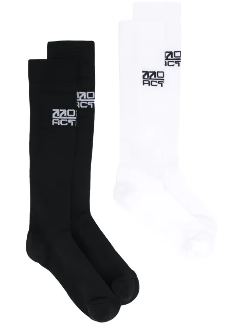 off white glitter socks