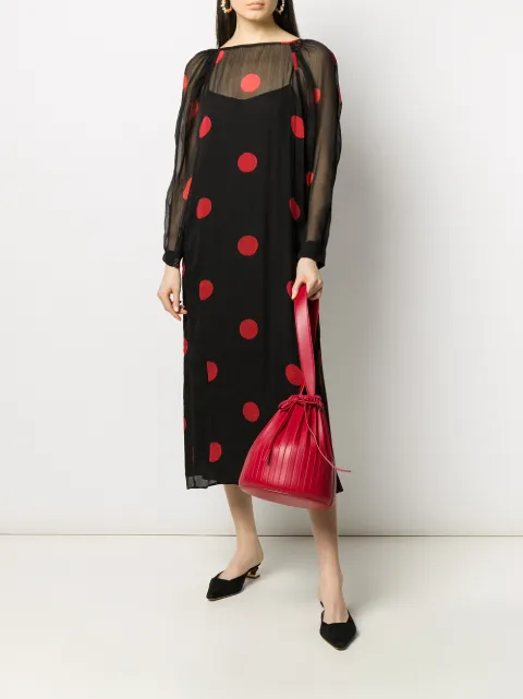 mara hoffman polka dot