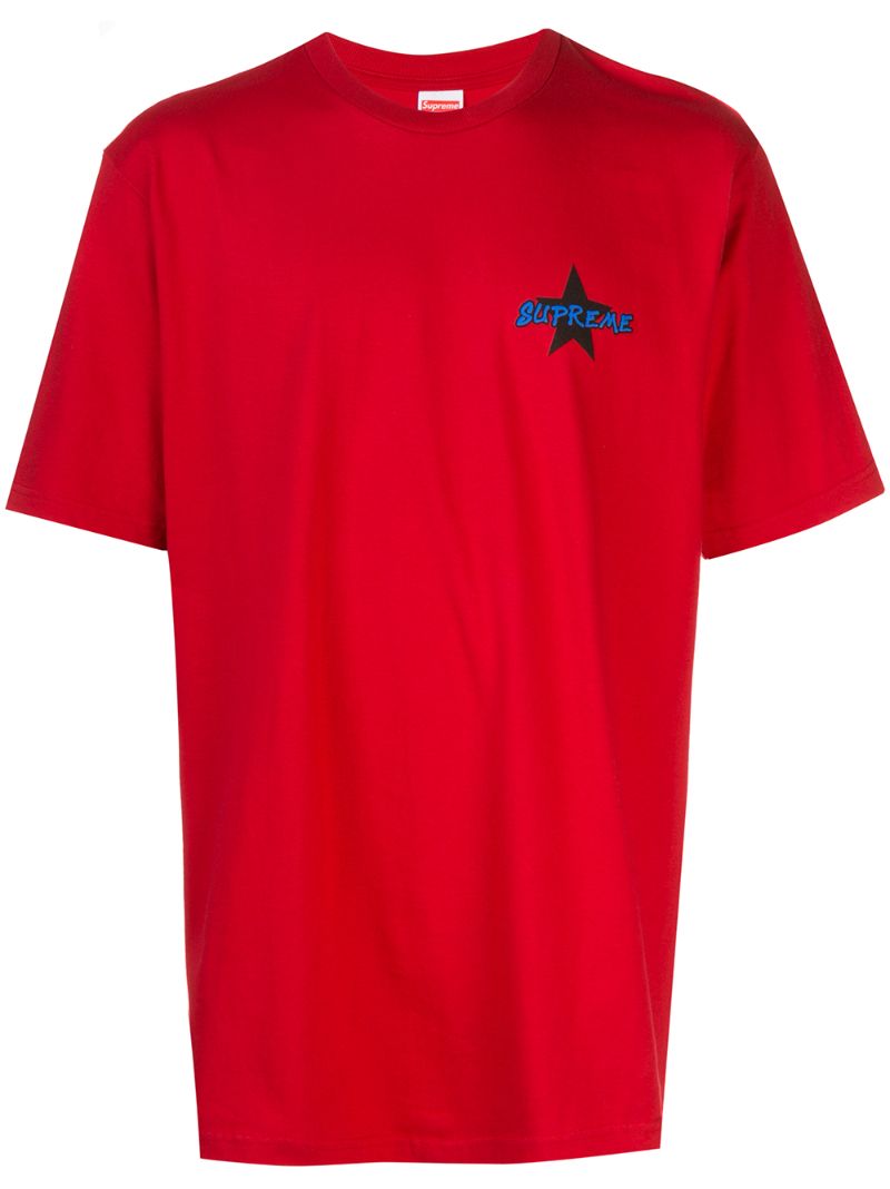 Supreme Money Power Respect T-shirt In Red
