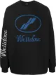 Image 1 of We11done oversized logo sweatshirt