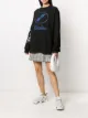 We11done oversized logo sweatshirt