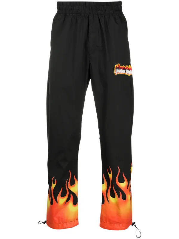 prada flame trousers