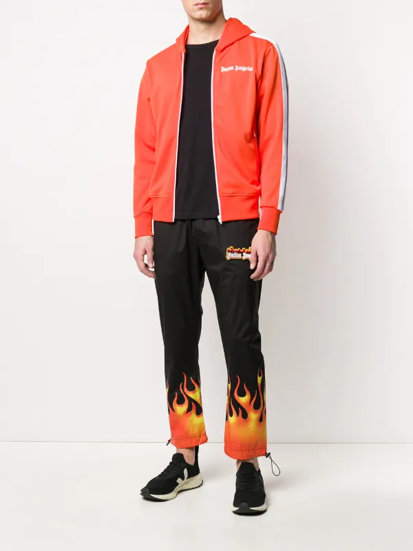 palm angels flame track pants