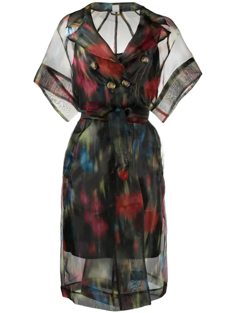 Baum Und Pferdgarten oversized waist-tied blouse
