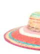 Missoni Mare striped wide-brim hat