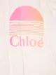 Chloé Kids quilted sleeves bomber jacket