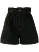 Image 1 of Miu Miu high-rise paperbag shorts