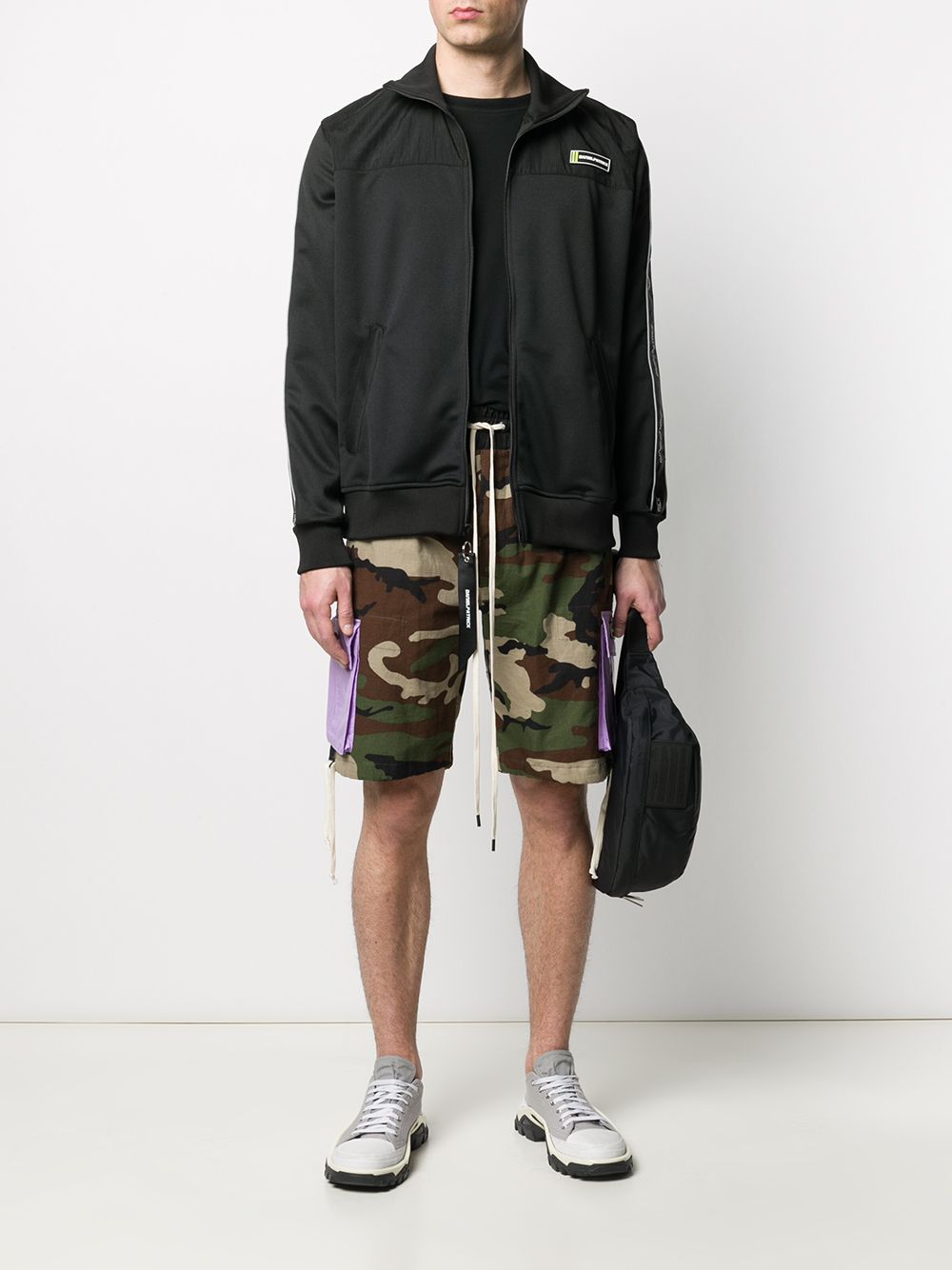 Daniel Patrick Logo Patch Track Jacket - Farfetch