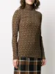 Burberry TB monogram turtleneck top