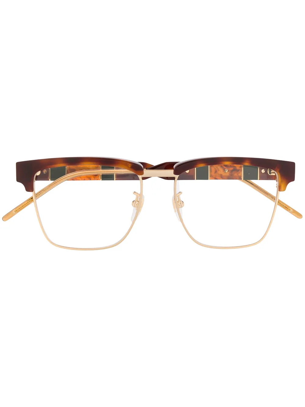 Gucci Eyewear солнцезащитные очки в оправе Clubmaster Gucci Eyewear солнцезащитные очки в оправе Clubmaster