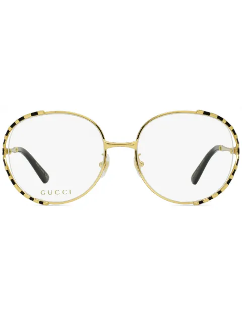Gucci Eyewear round frame glasses