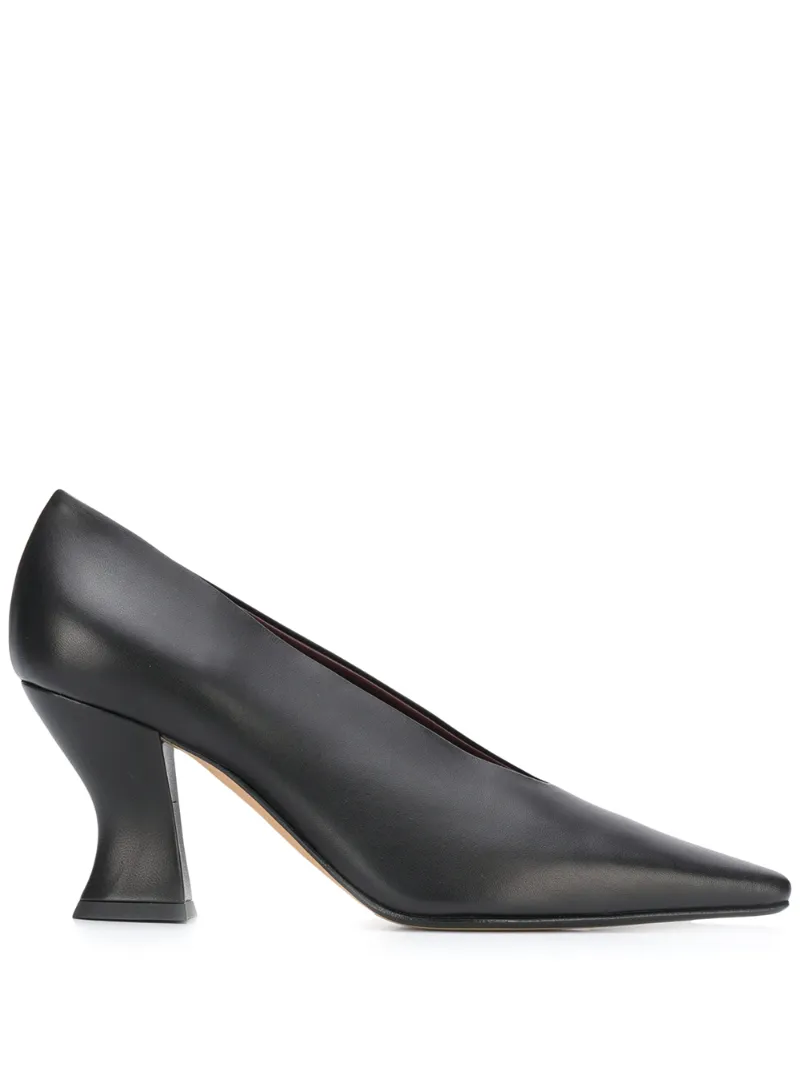 BOTTEGA VENETA ALMOND 75MM PUMPS
