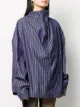 Y/Project striped-print oversized shirt