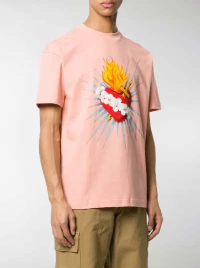 Palm Angels Sacred Heart print T-shirt 