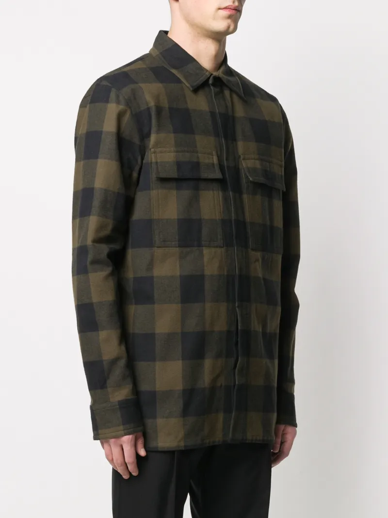 BOTTEGA VENETA CHECKED SHIRT