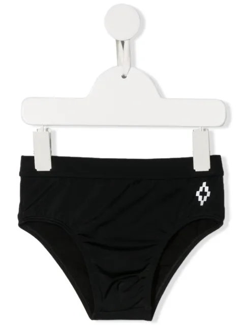 Marcelo Burlon County Of Milan Kids logo swim trunks
