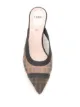 Fendi Colibrì FF motif mesh mules