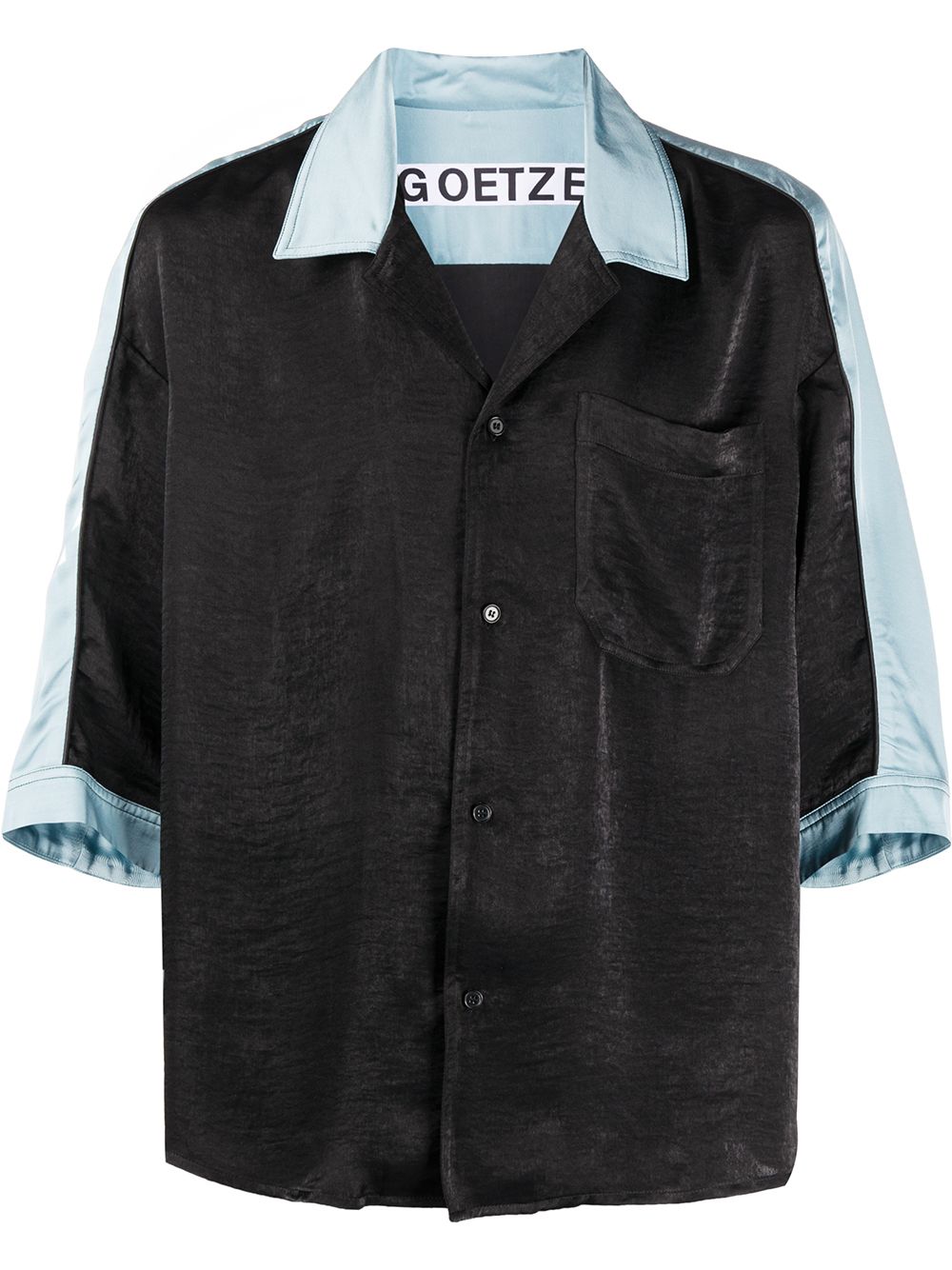 фото Goetze рубашка ted с распашным воротником