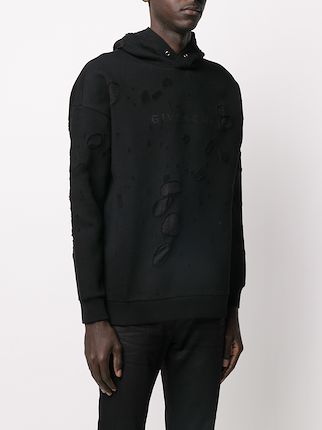 ripped givenchy hoodie