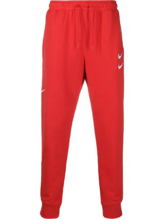nike joggers with red tick