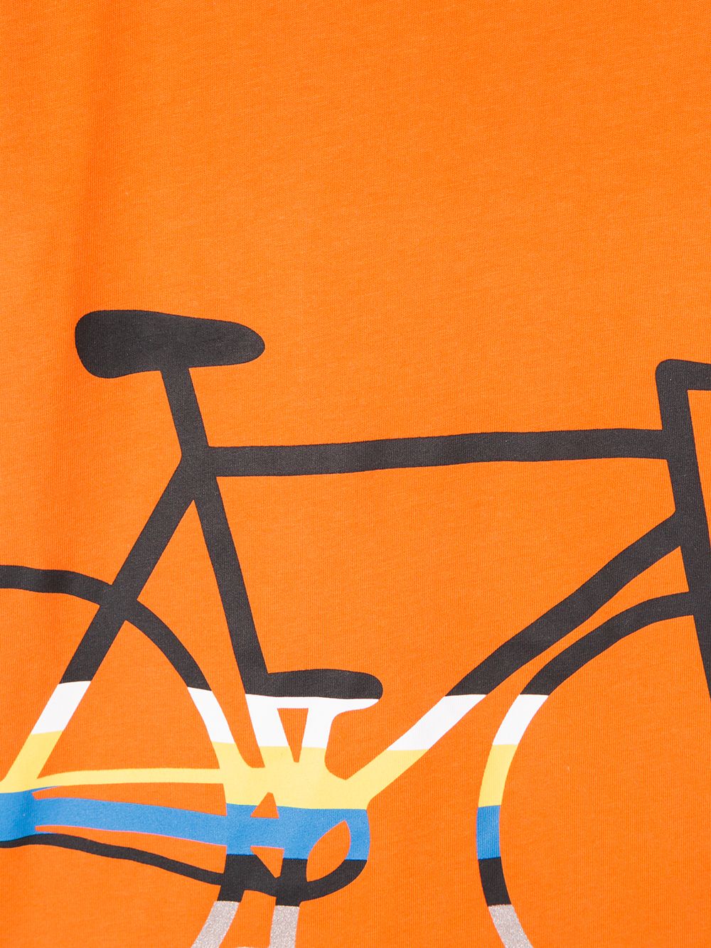 фото Paul smith junior bike-print cotton t-shirt