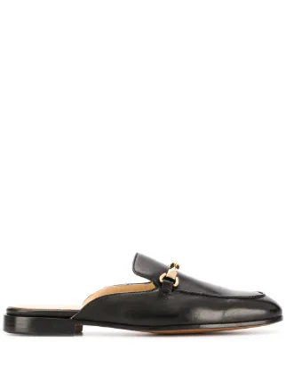 open heel loafers