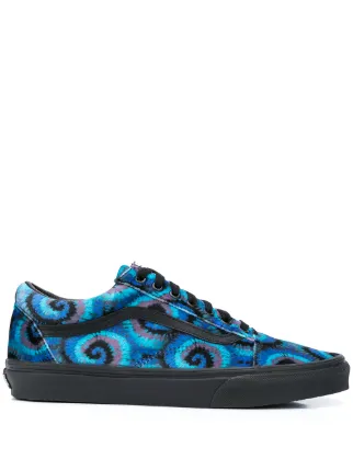 Vans Old Skool Abstract Sneakers Vn0a4bv5 Blue Farfetch