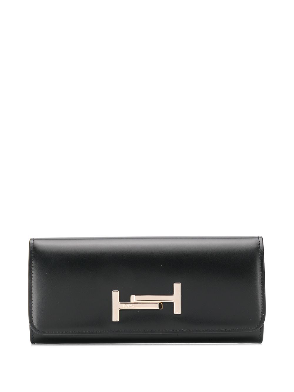 TOD'S FLAPPED CONTINENTAL WALLET