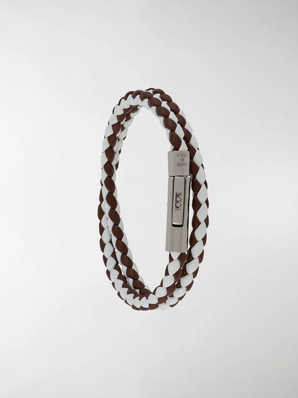 Tod's My Colours Woven Bracelet In White