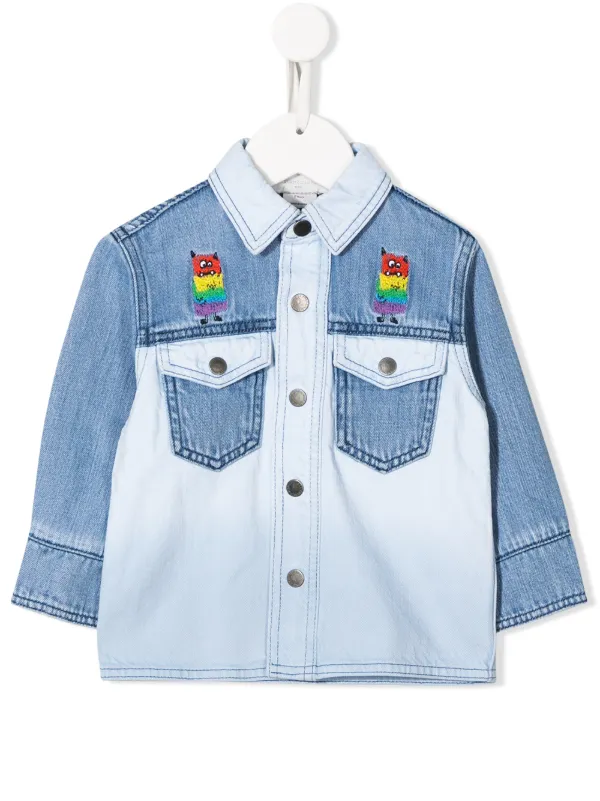 stella mccartney denim shirt