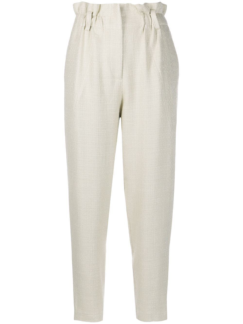 Iro Elasticated Waist Trousers In Neutrals