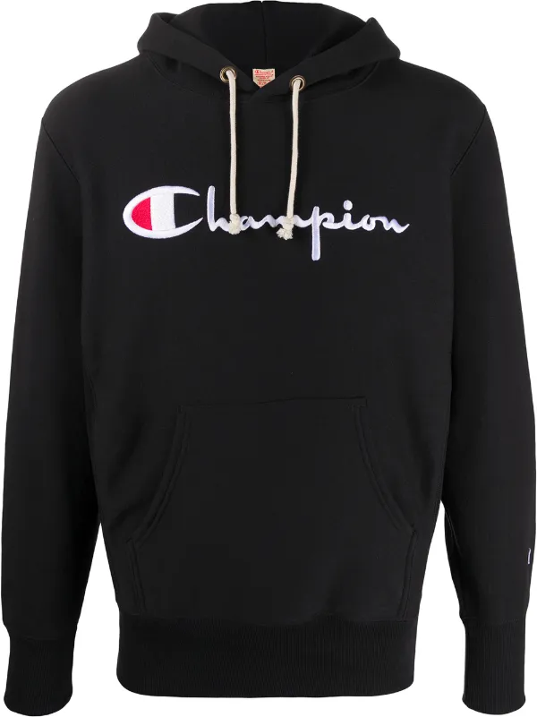 Champion embroidered hoodie Clearance