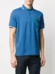 Prada contrast pocket polo shirt