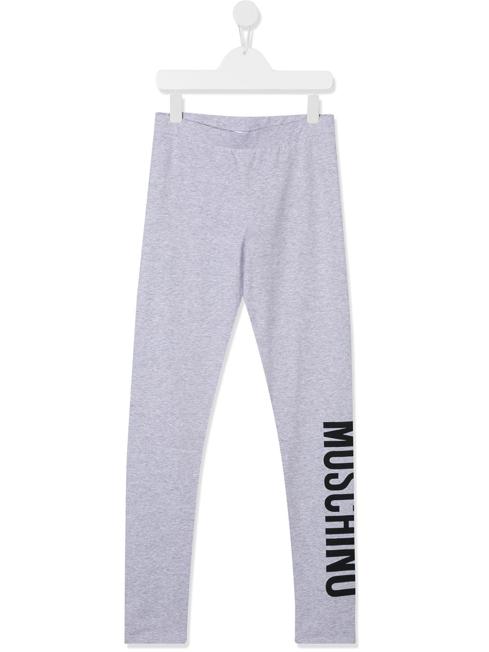 Moschino Kids' Logo Print Sweat Trousers In Grey