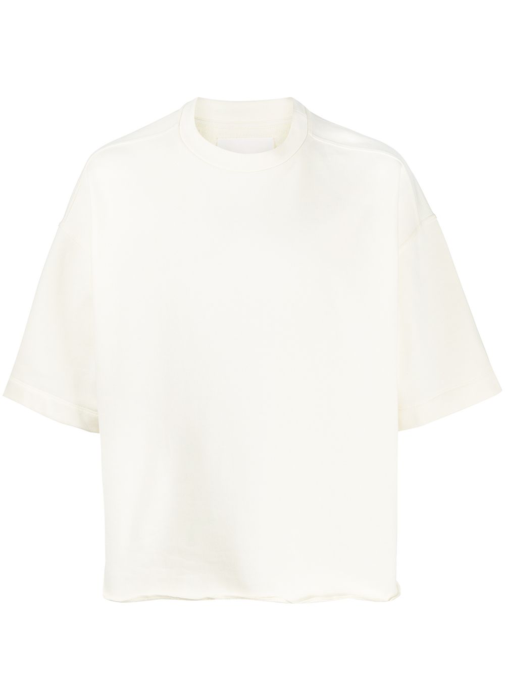 Jil Sander Sweatshirt-style T-shirt In White