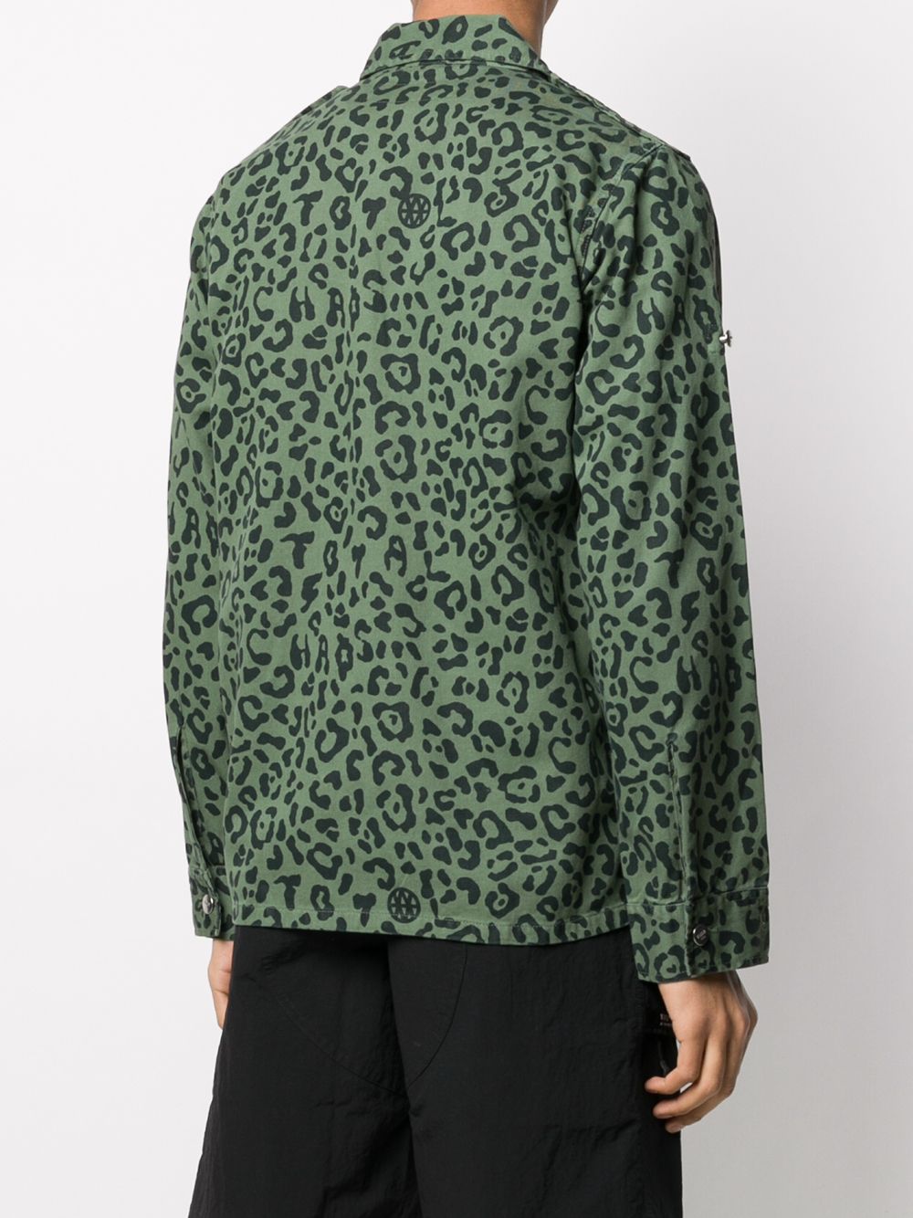 фото Vyner articles рубашка с длинными рукавами и леопардовым принтом
