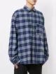DUOltd check overesized shirt