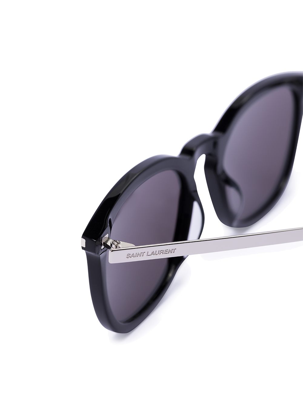 фото Saint laurent eyewear солнцезащитные очки в круглой оправе