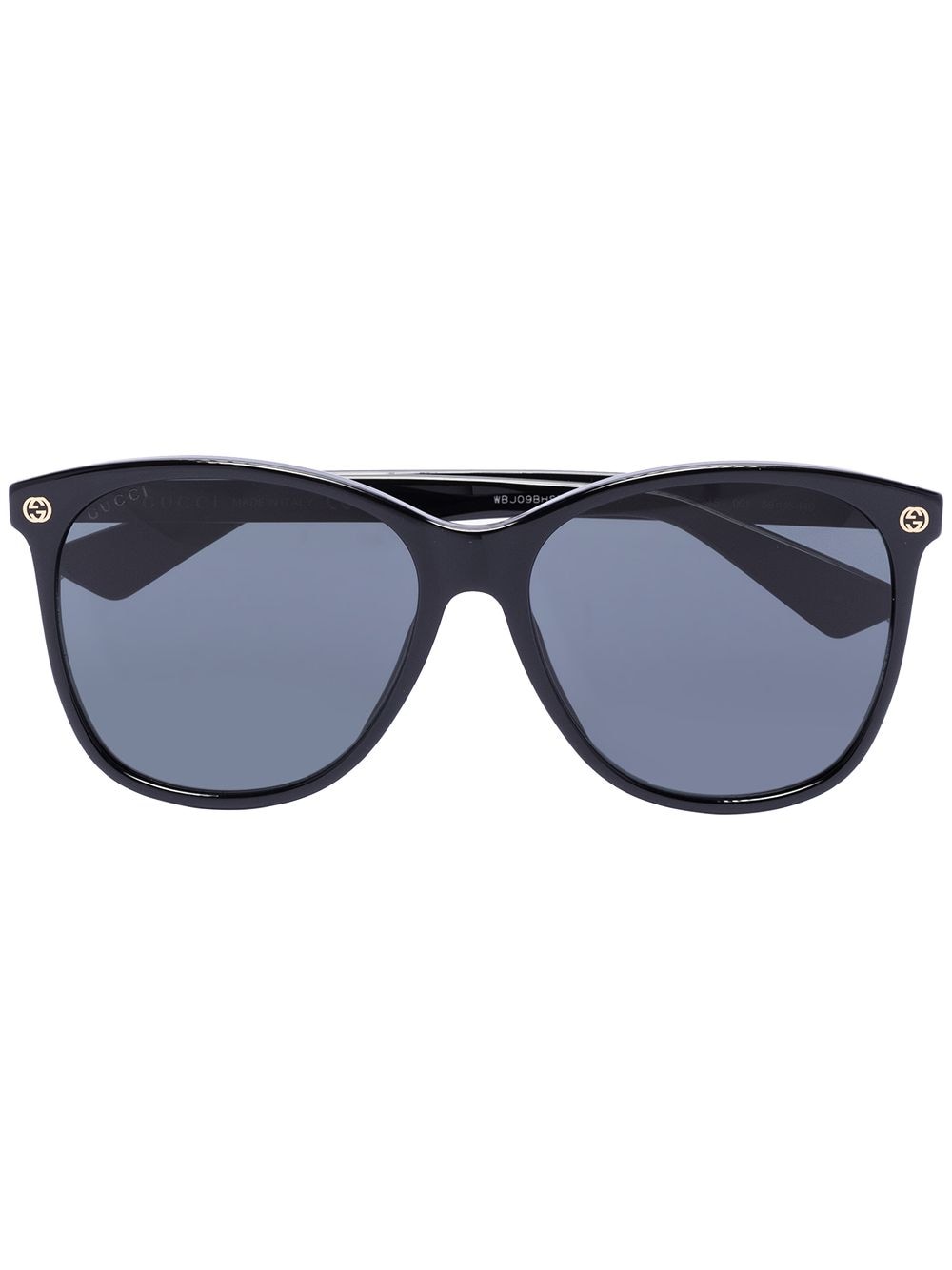 Shop Gucci Oversized-frame Tinted Sunglasses In Black