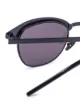 Saint Laurent Eyewear matte round-frame sunglasses
