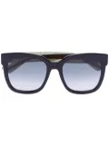 Gucci Eyewear square-frame gradient sunglasses - Black